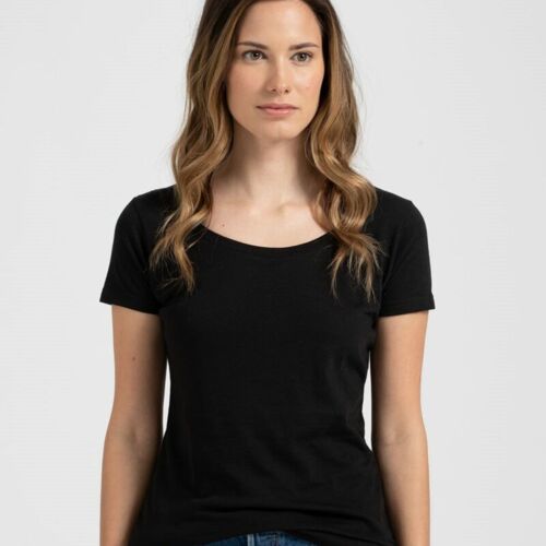 Women's Poly-Rich Scoop Neck T-Shirt Thumbnail