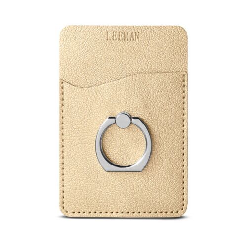 Shimmer Card Holder With Metal Ring Phone Stand Thumbnail